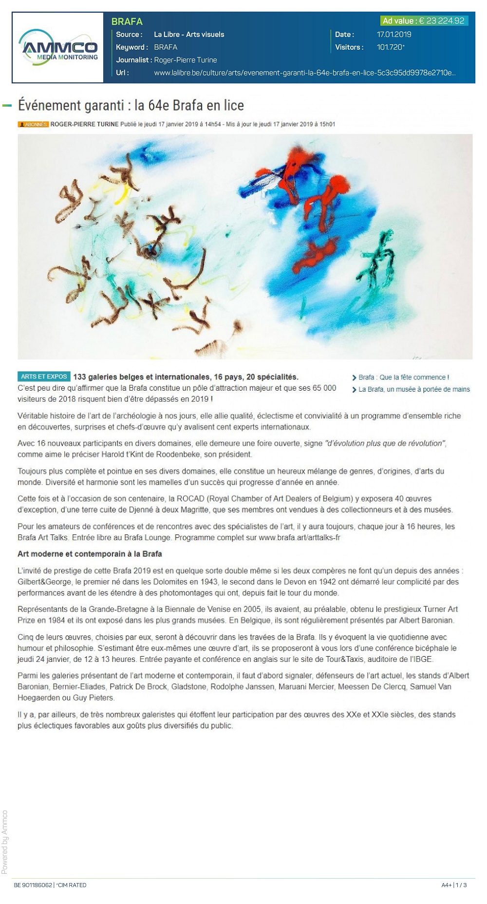 La-Libre-Belgique---Arts-Visuels-Galerie-AB-Paris-BRAFA-2019-1